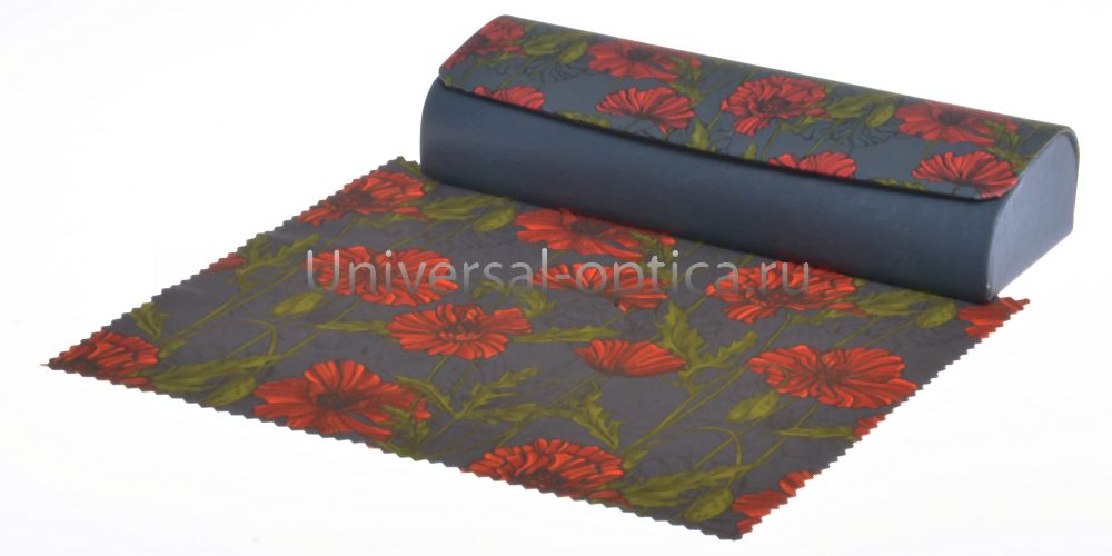 Футляр H-8087-2 с салфеткой от Торгового дома Универсал || universal-optica.ru