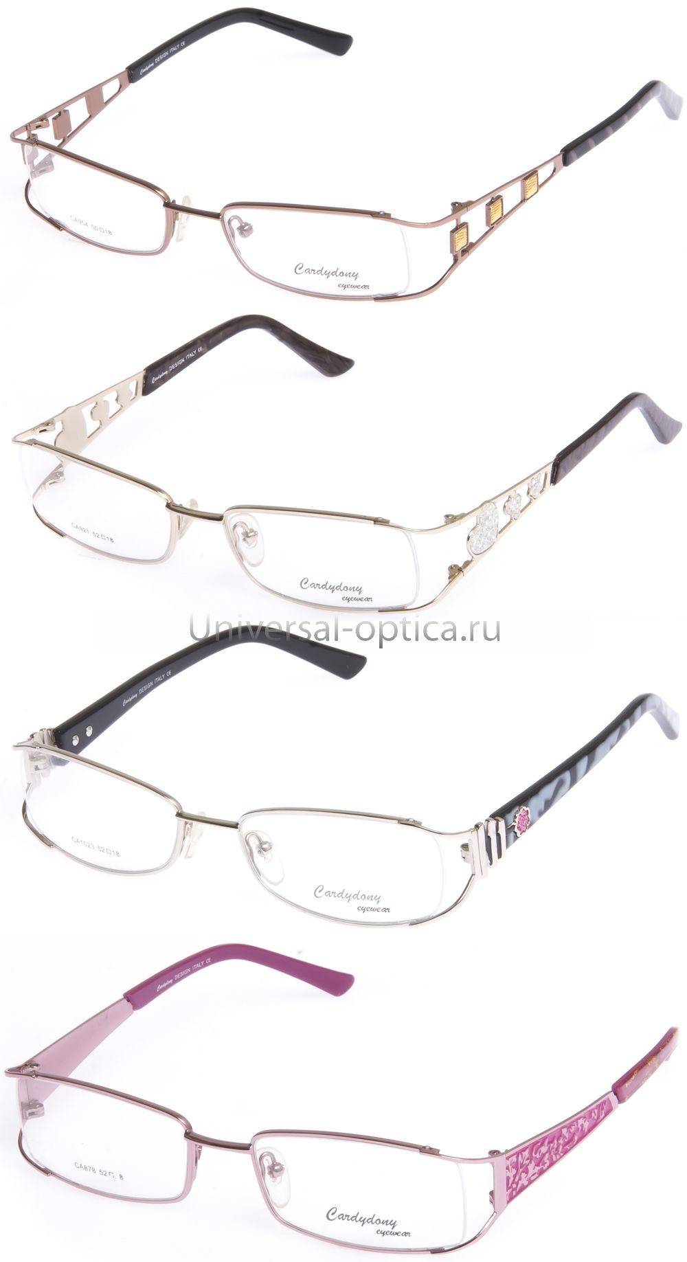 Оправа металлическая Cardydony-2 жен/полуобод от Торгового дома Универсал || universal-optica.ru