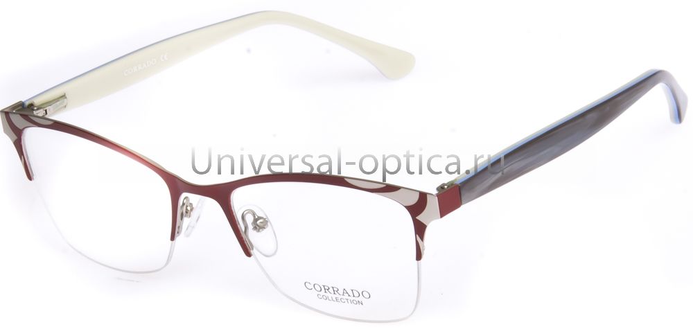 Оправа металлическая Corrado 9014 col. 25 от Торгового дома Универсал || universal-optica.ru