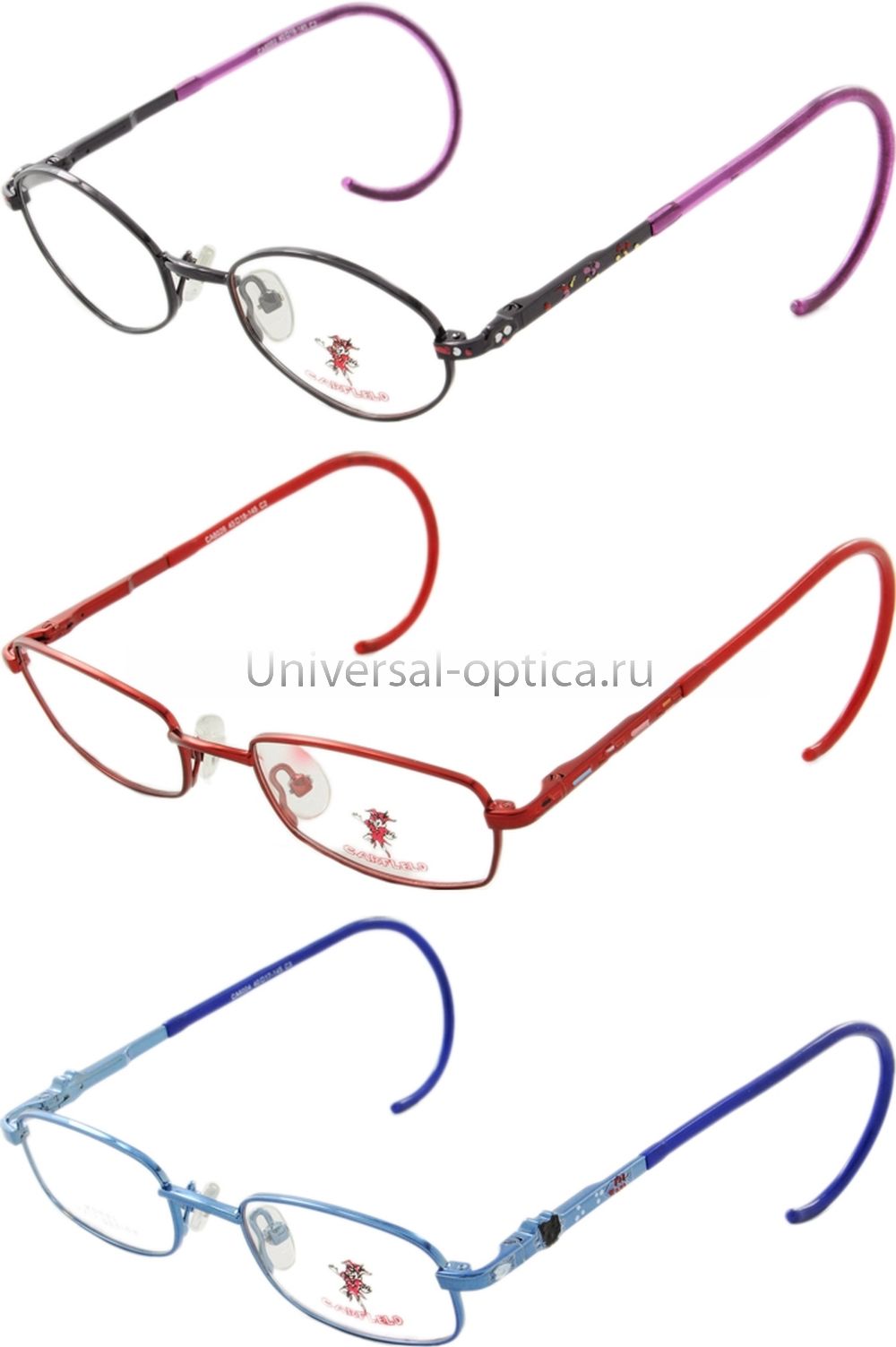 Оправа детская металлическая Carfleld (гибкий заушн.) от Торгового дома Универсал || universal-optica.ru