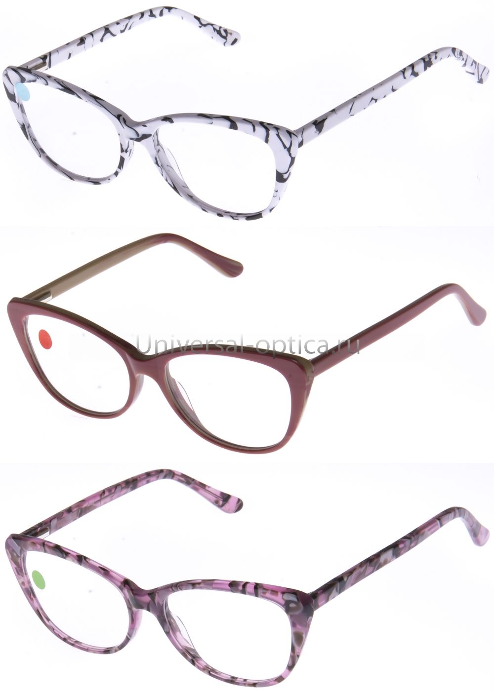 Оправа полимерная (ацетат-T) жен/обод от Торгового дома Универсал || universal-optica.ru