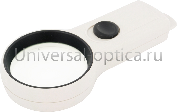 Лупа полимерная 7-75 (х3) с подсв. (82018-MG) от Торгового дома Универсал || universal-optica.ru