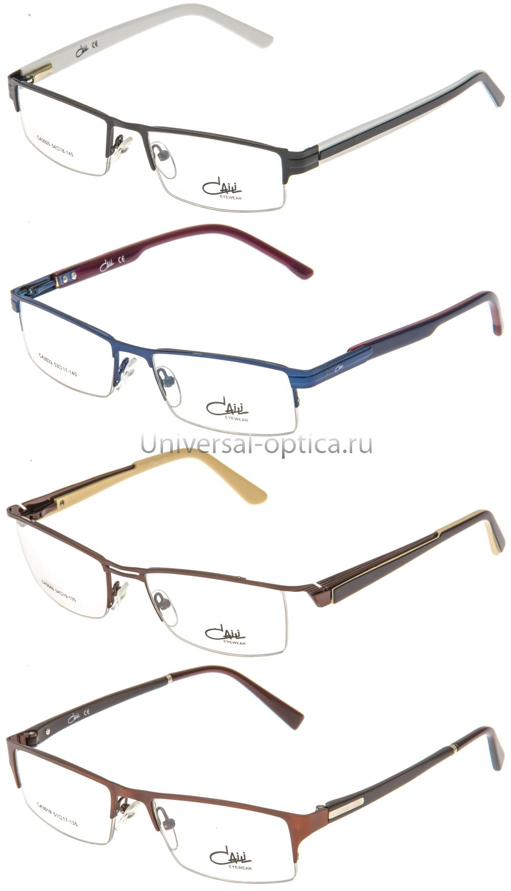 Оправа металлическая Caili муж/полуобод от Торгового дома Универсал || universal-optica.ru