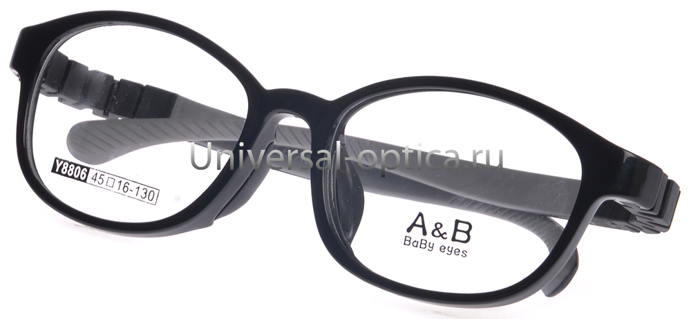 Оправа детская пластиковая A&B Y8806 col. 1 от Торгового дома Универсал || universal-optica.ru