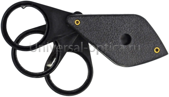 Лупа полимерная 18-30 (х11) складн. тройная от Торгового дома Универсал || universal-optica.ru