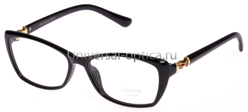 Оправа полимерная Charm 1234 col. 1 от Торгового дома Универсал || universal-optica.ru