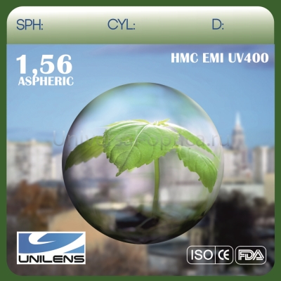 Линза полимерная 1.56 HMC EMI UV Super UNILENS от Торгового дома Универсал || universal-optica.ru
