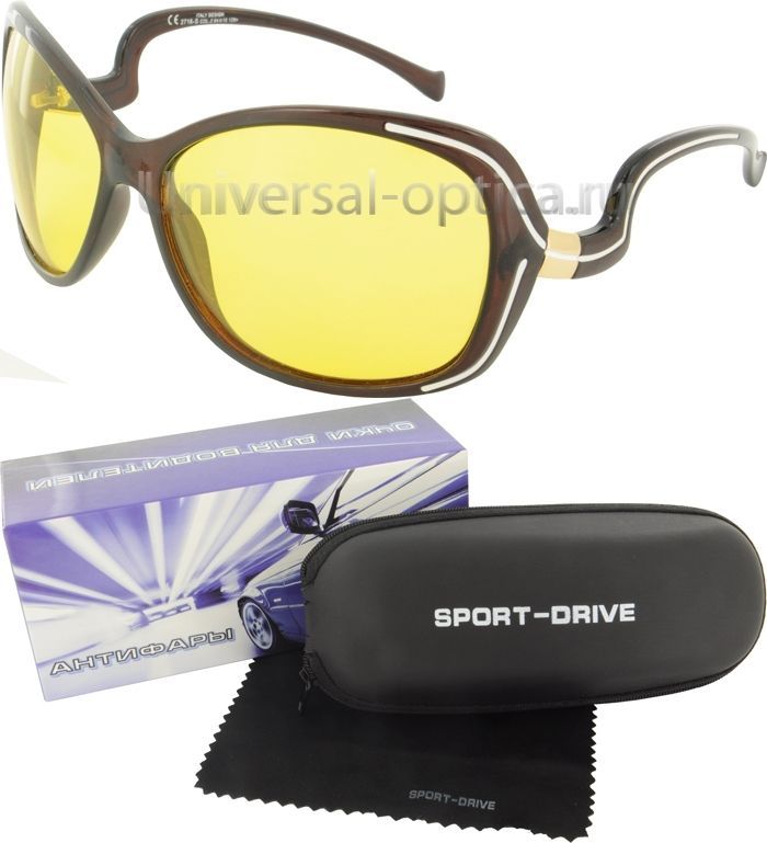 2716-s-PL очки для вод. Sport-drive (+футл.) от Торгового дома Универсал || universal-optica.ru