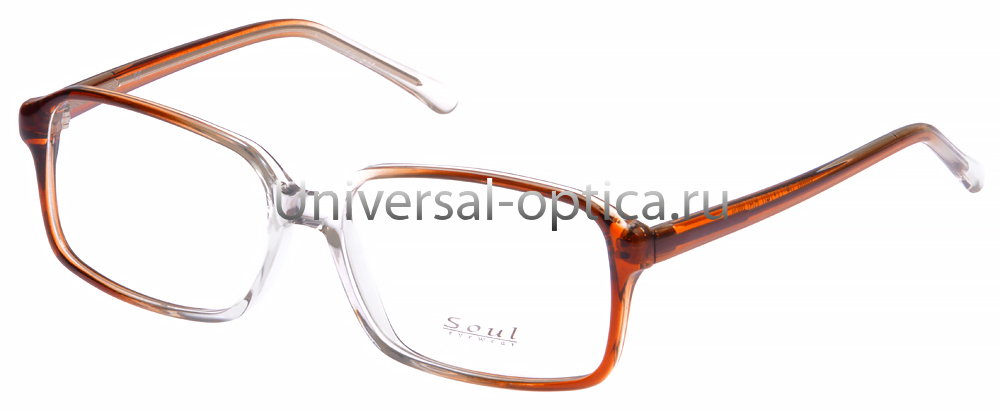 Оправа полимерная Soul S395 col. BROWN от Торгового дома Универсал || universal-optica.ru