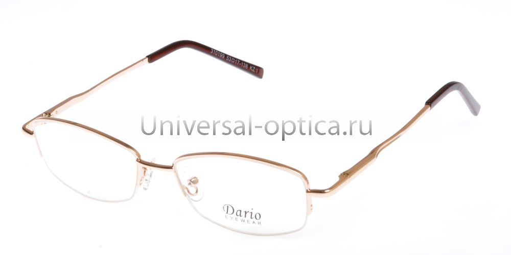 Оправа металлическая Dario 310199 col. KZ01 от Торгового дома Универсал || universal-optica.ru