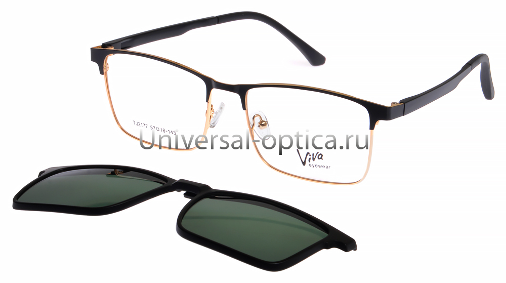 Оправа металлическая Viva TJ2177 col. 2 + кл. (Pl) от Торгового дома Универсал || universal-optica.ru
