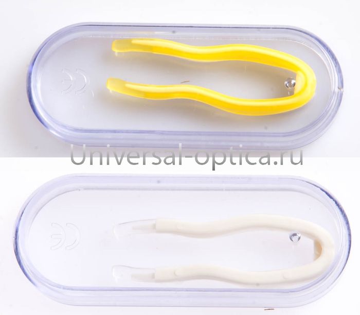 Пинцеты в футляре (упаковка 10 шт) 40 мм цветной-О от Торгового дома Универсал || universal-optica.ru