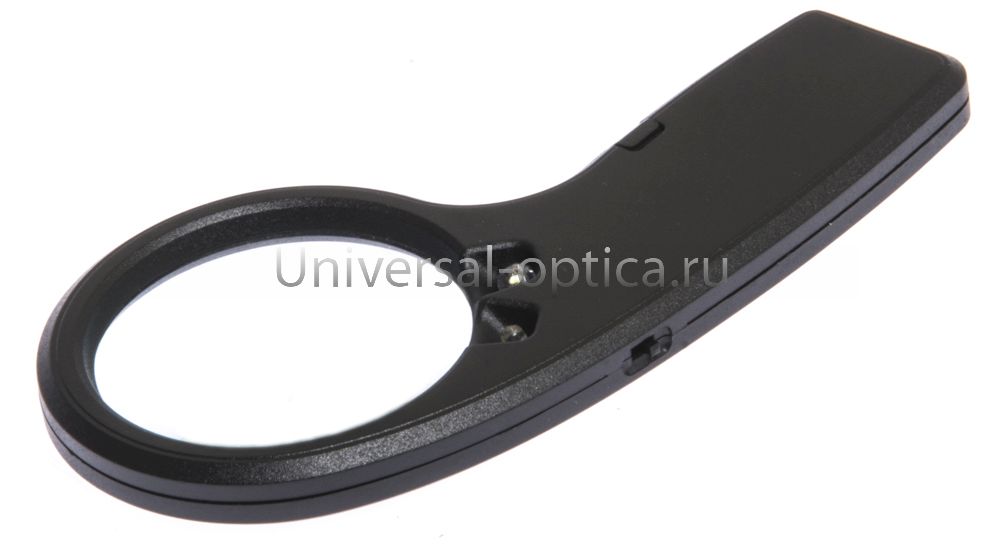 Лупа полимерная классическая d.50 (х4) с подсв. (21013) от Торгового дома Универсал || universal-optica.ru