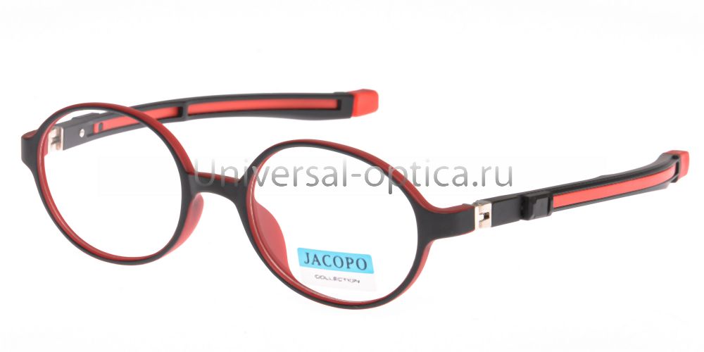 Оправа детская пластиковая Jacopo ET114 col. 4 со шнурком на магнитах от Торгового дома Универсал || universal-optica.ru