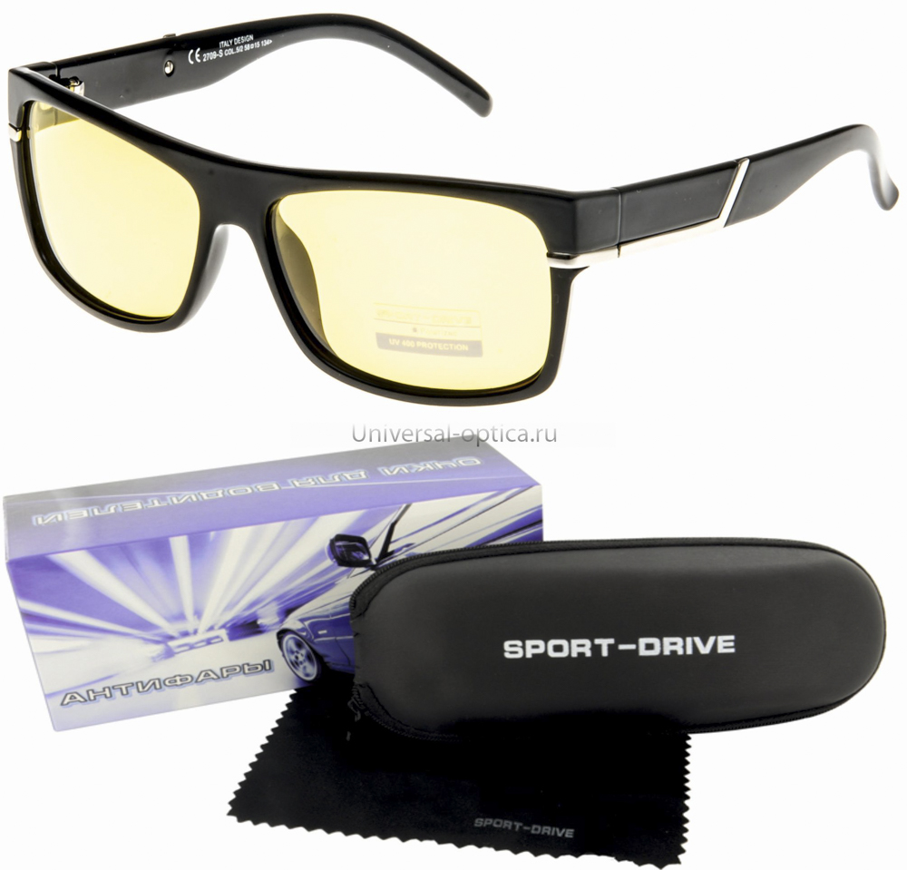 2709-s-PL очки для водителей Sport-drive (+футл.) col. 1/5 от Торгового дома Универсал || universal-optica.ru