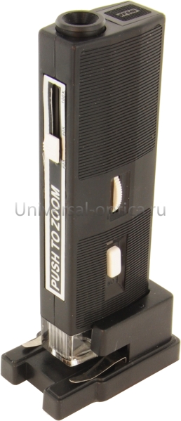 Лупа полимерная 30/2 (х60/х80/х100) микроскоп с подсв. (75017) от Торгового дома Универсал || universal-optica.ru