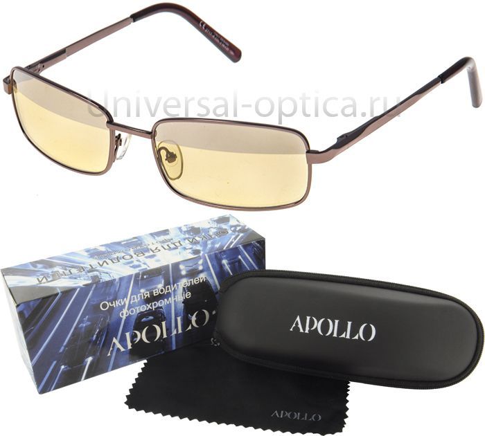2717-A очки для водителей Apollo (ф/х мин.) (+футл.) от Торгового дома Универсал || universal-optica.ru