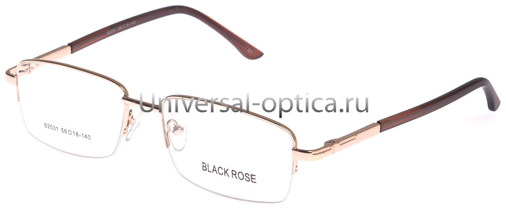 Оправа металлическая Black Rose B2031 col. 1 от Торгового дома Универсал || universal-optica.ru