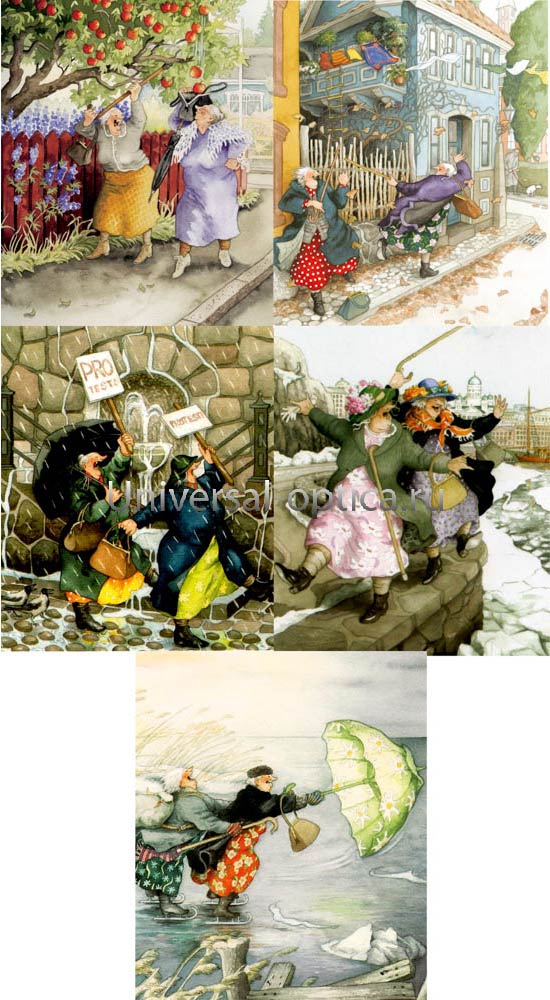 Салфетка из MF "УНИВЕРСАЛ" в индивидуальной упаковке (5шт.) Весёлые старушки. Осень (15*18см) Китай картинка от Торгового дома Универсал || universal-optica.ru Салфетка из MF "УНИВЕРСАЛ" в индивидуальной упаковке (5шт.) Весёлые старушки. Осень (15*18см) Китай от Торгового дома Универсал || universal-optica.ru