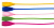 Шнурок для очков № 21 "Силикон" (цветной) (упаковка 5 шт) от Торгового дома Универсал || universal-optica.ru
