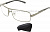 2744-U очки для работы на комп. Universal (EMI-покр.мин.) (+футл.) 0.00 (col. 4)