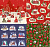 Салфетка из MF "УНИВЕРСАЛ" в ИУ (4шт.) Рождество (15*18см) Китай от Торгового дома Универсал || universal-optica.ru