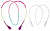 Шнурок для очков силиконовый цветные (10 шт) от Торгового дома Универсал || universal-optica.ru